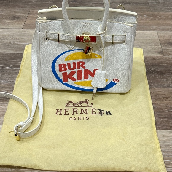 NWT! Authentic Seth Fountain 2023 Novelty “Burkin” Bag - Picture 15 of 15